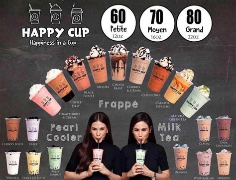 Happy cup - Happy Cup is a drink shop that offers various flavors of milk tea, frappe, iced coffee, milo drinks, and more. You can order online and choose delivery or pickup options, or check …